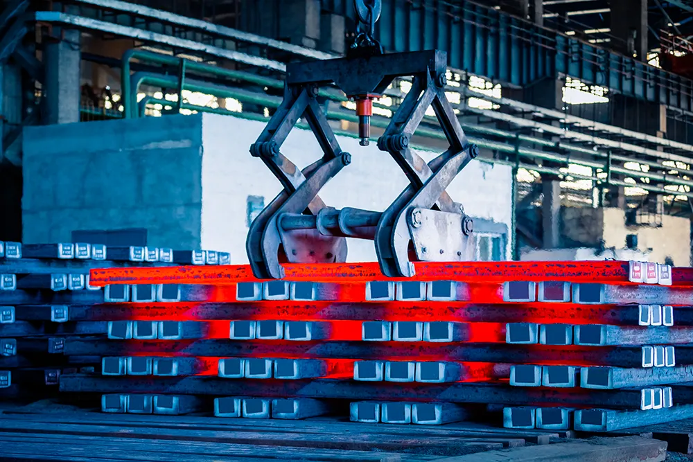 Interior View Steel Factory